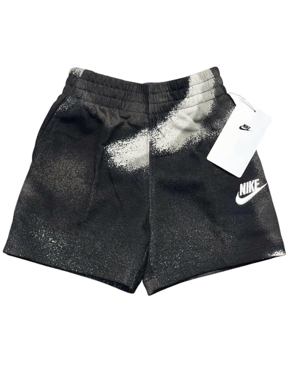 Nike Black Gray Pull On Pocket Athletic Sweat Shorts NWT Toddler Boys 3T